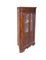 Armoire d'Angle en Bois avec Porte en Verre 6