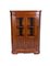 Corner Cabinet in Wood with Glass Door 1
