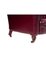 Chesterfield Victorian Burgundy Leather Sofa, Image 5