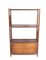 Vintage Brown Bamboo Cabinet 3