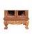 Two-Door Display Cabinet in Acacia Wood with Decorations 4