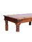 Ethnic Coffee Table with Iron Clips & Wood Barmati Tik Wood 2