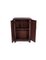 Cabinet in Acacia & Rattan Wood with Painted Decorations 6