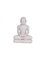 Buddha-Statut in Mudra-Position sitzend 1