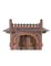 Tempio in legno con decorazioni e dipinti in legno Barmati Tik Wood, India del Nord, Immagine 7