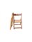 Walnut Folding Chairs with Straw Seats, Set of 2, Image 2