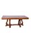 Walnut-Colored Wooden Desk Table 1