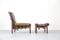 Fauteuil Mid-Century & Ottomane de Arne Norell 5