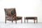 Mid-Century Lounge Chair & Ottoman from Arne Norell 4