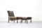 Mid-Century Lounge Chair & Ottoman from Arne Norell 1