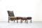 Mid-Century Lounge Chair & Ottoman from Arne Norell, Image 1