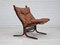 Norwegischer Vintage Siesta Stuhl von Ingmar Relling aus Leder & Bugholz für Westnofa, 1960er 1
