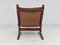 Norwegischer Vintage Siesta Stuhl von Ingmar Relling aus Leder & Bugholz für Westnofa, 1960er 15