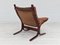 Vintage Norwegian Siesta Chair by Ingmar Relling in Leather & Bentwood for Westnofa, 1960s 17