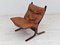 Norwegischer Vintage Siesta Stuhl von Ingmar Relling aus Leder & Bugholz für Westnofa, 1960er 5