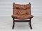 Norwegischer Vintage Siesta Stuhl von Ingmar Relling aus Leder & Bugholz für Westnofa, 1960er 2