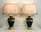 Large Brass & Metal Vase Table Lamps, Netherlands, 1970s, Set of 2, Image 3