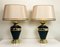 Large Brass & Metal Vase Table Lamps, Netherlands, 1970s, Set of 2, Image 20