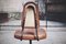 American Industrial Leather Swivel Chair, 1930s, Image 3