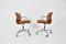 Leather Soft Pad Chairs attributed to Charles and Ray Eames for ICF, 1970s, Set of 2, Image 4