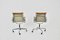 Charles & Ray Eames zugeschriebene Soft Pad Chairs aus Leder für ICF, 1970er, 2er Set 5