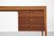 Large Danish Teak Desk, 1950s 4