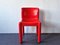 Roter 4875 Stuhl von Carlo Bartoli für Kartell, Italien, 1972 1