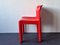 Roter 4875 Stuhl von Carlo Bartoli für Kartell, Italien, 1972 4