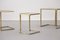 French Brass Nesting Tables, 1950s, Image 11