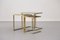 French Brass Nesting Tables, 1950s 5