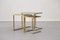 French Brass Nesting Tables, 1950s, Image 5