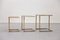 French Brass Nesting Tables, 1950s, Image 7