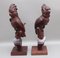 19th Century Decorative Carved Walnut Parakeets, 1880, Set of 2 11