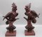 19th Century Decorative Carved Walnut Parakeets, 1880, Set of 2 1