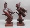 19th Century Decorative Carved Walnut Parakeets, 1880, Set of 2 12