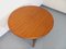 Vintage Scandinavian Round Table in Teak with Extension, 1960s, Image 2