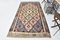 Tapis Vintage Marron & Rose, Turquie 1