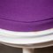 Purple & White Circle Chair by Yngve Ekstrom for Swedese, 1960s 6