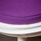 Purple & White Circle Chair by Yngve Ekstrom for Swedese, 1960s, Image 6