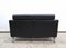2-Seater Sofa in Leather Color Black from Knoll Inc. / Knoll International 10