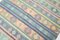 Vintage Pastel Kilim Rug 4