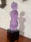 Purple Glass Bust by Eleon von Rommel, 1920s 10
