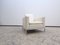 White FSM Exhibit Real Leather Armchair from De Sede 5