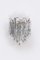 Crystal Ice Glass Wall Lamp by J. T. Kalmar, 1960s, Image 2
