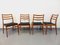 Vintage Scandinavian Wooden Chairs in Fabric, 1960s, Image 9