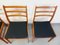 Vintage Scandinavian Wooden Chairs in Fabric, 1960s, Image 5