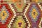 Tapis Kilim Vintage Géométrique 6