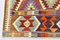 Vintage Geometric Kilim Rug 7