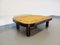 Vintage Coffee Table in Dark Wood and Ceramic by Roger Capron, 1970s 8