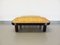 Vintage Coffee Table in Dark Wood and Ceramic by Roger Capron, 1970s, Image 1